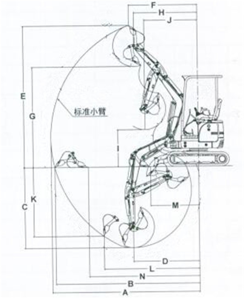 小型液壓挖掘機(jī)